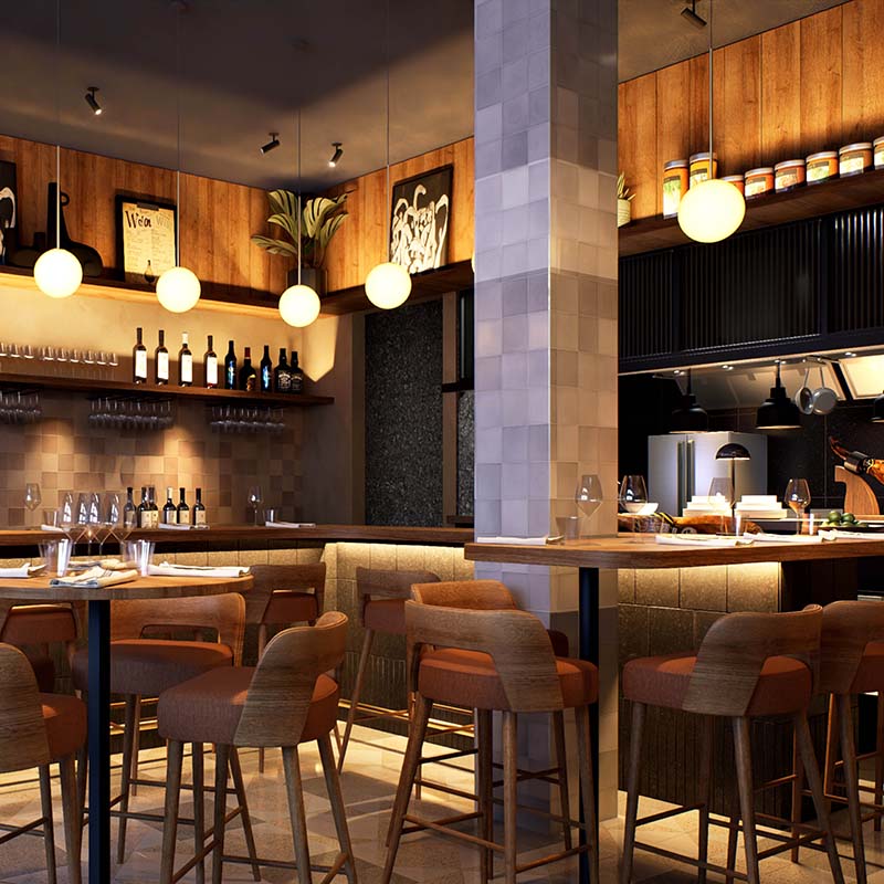 About De Coterie Restaurant Den Haag